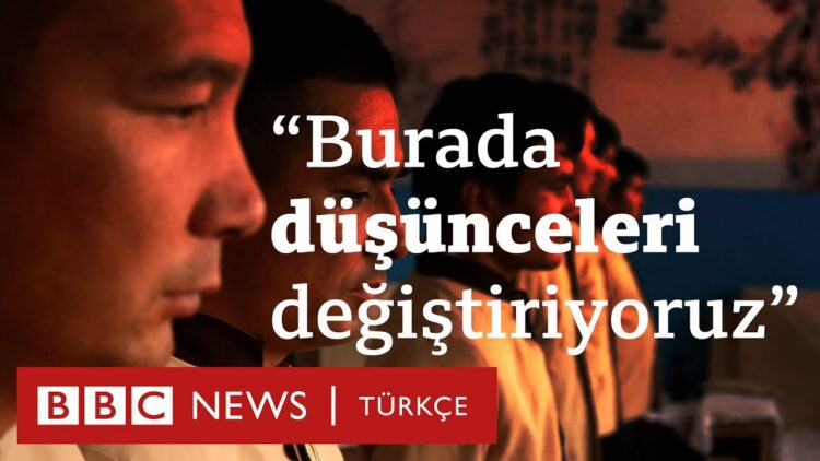 Uygur Türkü Müslümanların tutulduğu toplama kampları